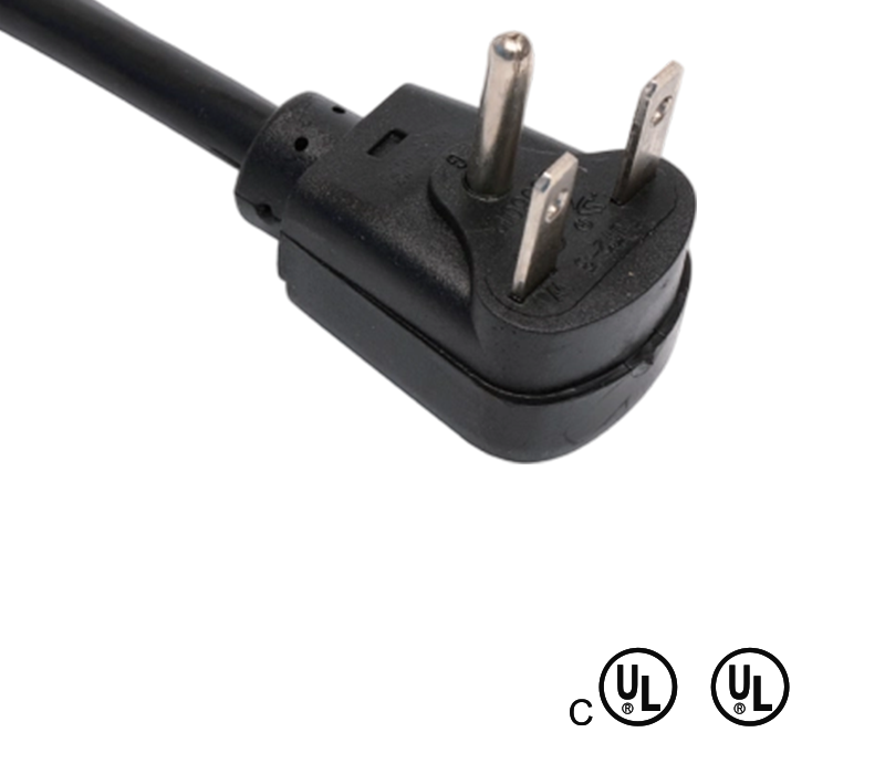 JT2-3 15A 125V Steker Tiga Pin Siku Standar Amerika