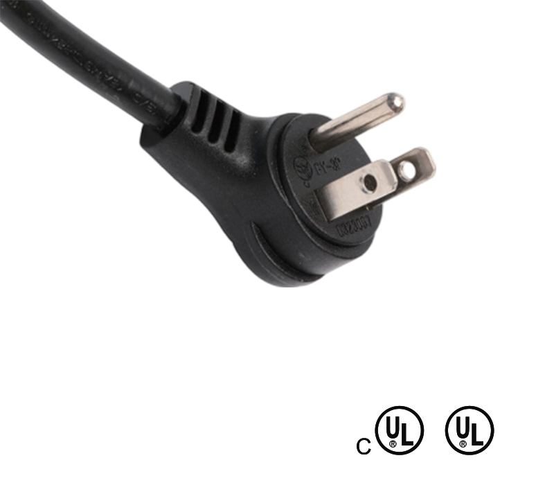 JT-3P/FY-3P 15A 125V Tiga Pin Steker Siku Standar Amerika