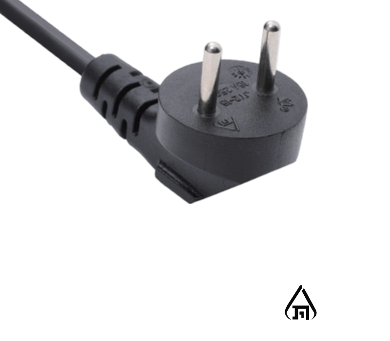 JY2-16 16A 250V Steker Siku 90 Derajat Israel Dua Pin