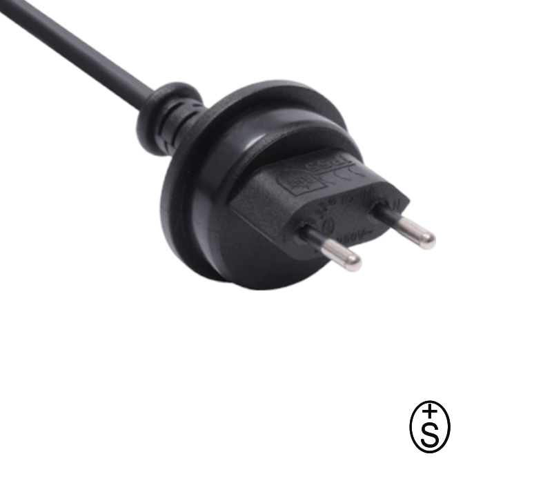 R2-10F 10A 250V Steker Tahan Air Swiss Dua Pin