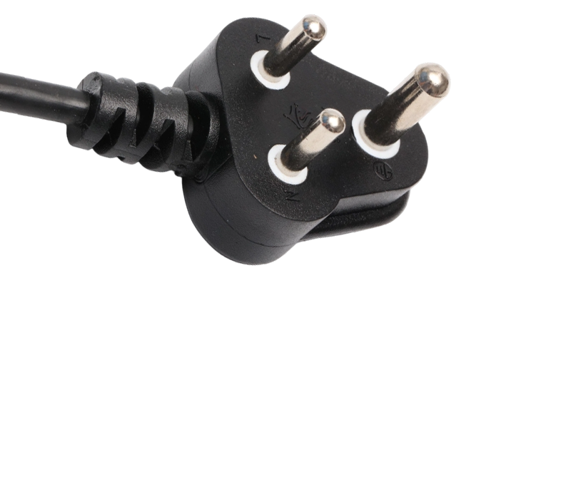 N3-6 6A 250V Steker Afrika Selatan Tiga Pin