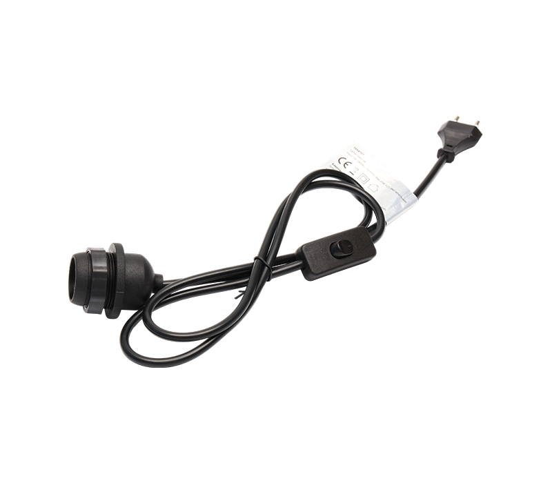 Lampu Strip LED RGB dengan Steker Dua Pin (2,5A) dan Sakelar bergaya Eropa